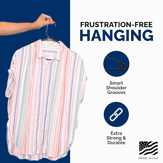 Plastic Hangers 50 Pack - Image 3