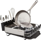 KitchenAid Compact, Space Saving Rust Resistant Dish Rack - Image 2