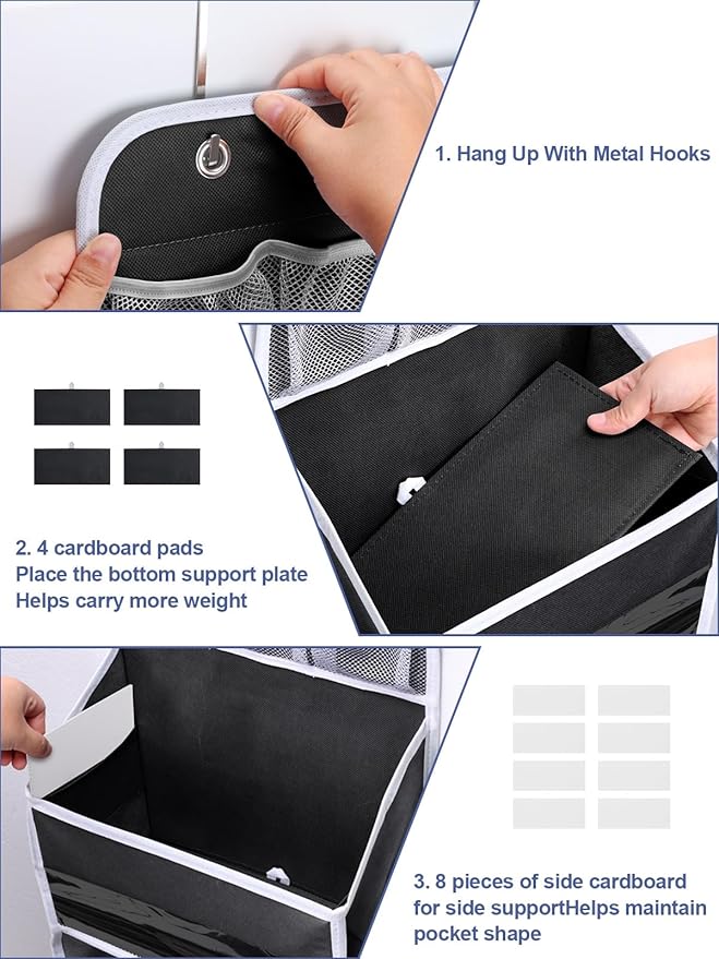 2 Pack Over the Door Storage Organizer - Image 4