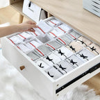 20PCS DIY Plastic Grid Drawer Dividers, Large Adjustable Drawer Storage - Image 5