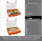 Battery Organizer Storage Holder Box Case - Image 3