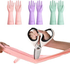 Cleaning Gloves, Dishwashing Gloves, Nitrile Material, Durable and by VFENHIR