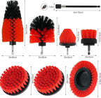 8 Pcs Drill Brush Attachment Set, Power Cleaning Scrub Brush Kit - Image 2