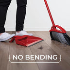 O-Cedar Pet Pro Broom with Step-On Dustpan | Remove 99% with One Sweep | - Image 4