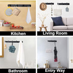 Coat Rack, Heavy Duty Stainless Steel 3 Tri Coat Hook Hanger, Wall Mounted Wall - Image 5