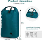 Travel Laundry Bag, Vacuum Compression Dirty Clothes Travel Bag, Waterproof - Image 2