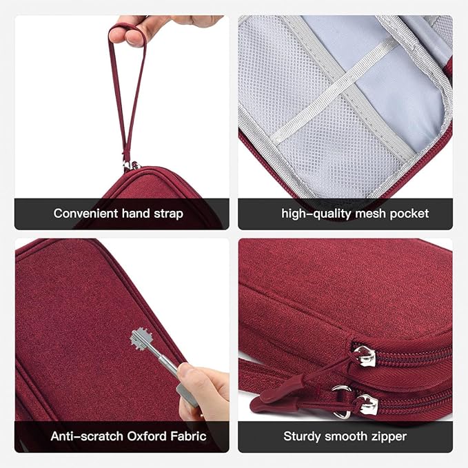 Electronic Cord Organizer Travel Case, Travel Cable Organizer Bag, Waterproof - Image 5