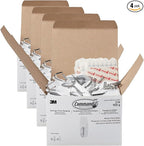 Command Medium Wire Toggle Hooks, 35 Hooks and 40 Strips, Damage-Free Hanging by Command