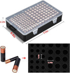Battery Storage Organizer Case, Battery Vault Box Holder Container - Image 3