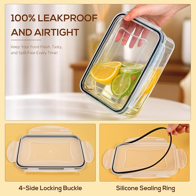 50 PCS Thicker Food Storage Containers - Image 5