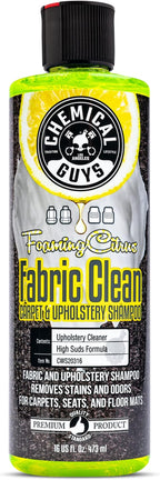Chemical Guys Foaming Citrus Fabric Clean, Carpet and Upholstery Cleaner by ChemicalGuys