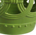 JONATHAN Y TBL1022H Lucky Coins 16" Chinese Ceramic Drum Indoor/Outdoor Garden Stool Bohemian, Coastal, Cottage, French Country, Traditional, for Living Room, Garden Room, Patio, Matte Green - Image 8