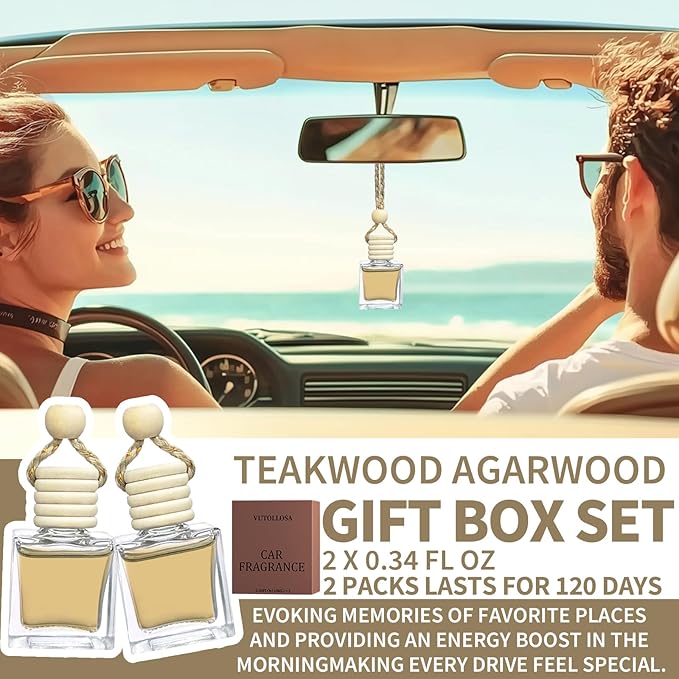 2-Pack Car Fresheners Long Lasting & Car Deodorizer - Image 3