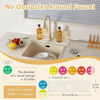 Faucet Mat for Kitchen Sink, Super Absorbent, Prevents Moisture Buildup - Image 3