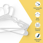 Lifemaster Plastic Clothes Hanger Set - Image 4