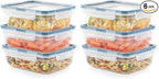 Snapware Food Storage Containers, Rectangular | Leakproof & Airtight | BPA-Free by Snapware