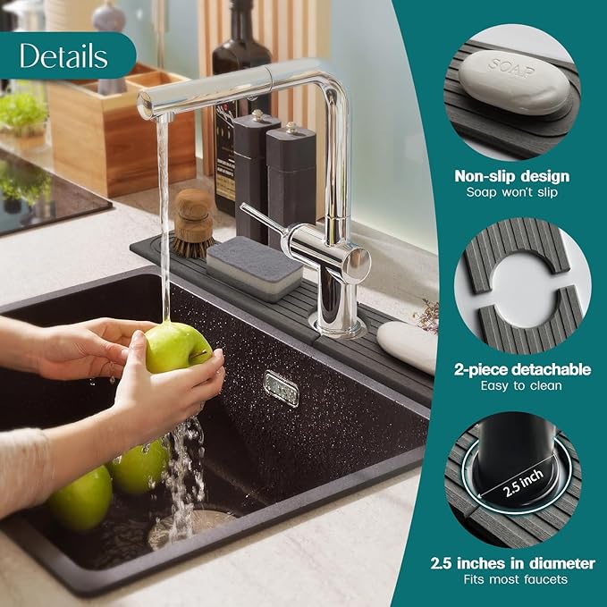 30 inch Kitchen Faucet Absorbent Mat - Image 8
