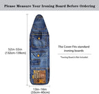 Jeans Pattern Ironing Board Cover Resist Scorching Extra Wide Ironing Board - Image 5