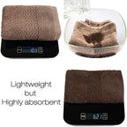 Cleanbear Bathroom Hand Towels, 100% Cotton Face Towels, 13 x 28 Inches - Image 2