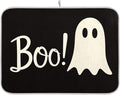 Halloween Ghost Boo Dish Drying Mat by Wamika