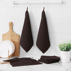 Kitinjoy 100% Cotton Kitchen Dish Cloths, 8 Pack Waffle Weave Ultra Soft - Image 6