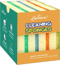 Scrub Sponge, Dual-Sided Temperature-Responsive Scrubber by LAUNDRYLUX