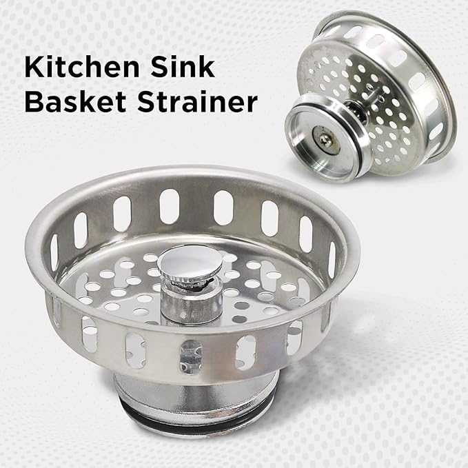 Highcraft 97343 Kitchen Sink Basket Strainer Replacement - Image 2