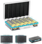 JJC 18650 Battery Case, Shockproof & Water-resistant Battery Storage Holder by JJC