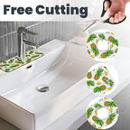 Pineapple Summer Pineapples Kitchen Sink Splash Guard Faucet Mat Super - Image 3