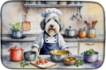 Caroline's Treasures DAC6294DDM Old English Sheepdog The Chef Dish Drying Mat by CarolinesTreasures