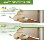 Door Stoppers for Bottom of Door, Rubber Door Stopper Wedges, Door Holders for - Image 5