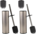 Toilet Brush and Holder, Stainless Steel Toilet Brushes by KLDKLD