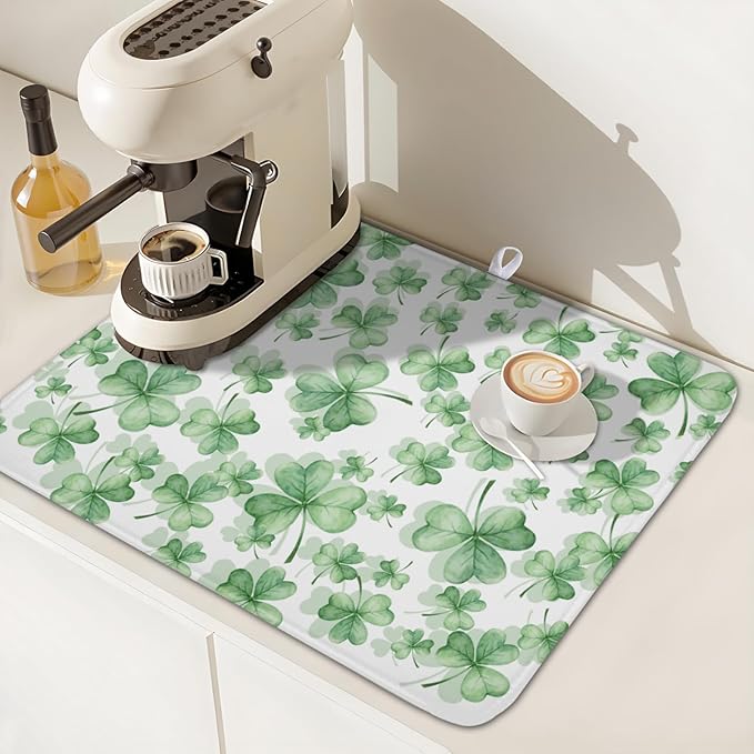 St Patrick's Day Dish Drying Mat - Image 7