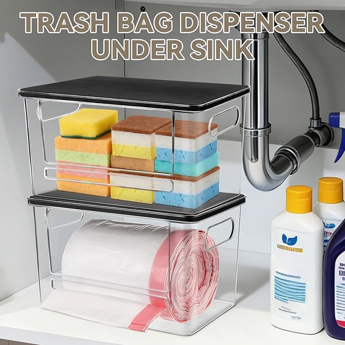 Trash Bag Dispenser, Trash Bag Holder Dispenser - Image 4