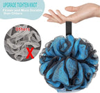 Fu Store Loofah Sponge Shower Loofahs 70g Bath Sponges Mesh Balls 4 Colors Body - Image 2