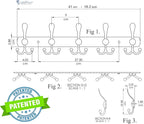 GlazieVault Coat Rack Wall Mount - Image 6