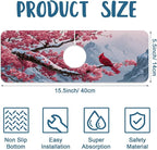 Christmas Welcome Winter Sink Faucet Absorbing Mat Cardinal Bird Super - Image 2