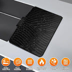 Silicone Dish Drying Mat for Kitchen Counter, Dish Drying Pad, Non-Slip Drain - Image 5