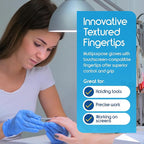 Inspire Black Nitrile Disposable Gloves | 4.5 Nitrile Disposable Safety Medical - Image 6