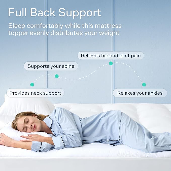 Cloud-Like Queen Mattress Topper - Image 4