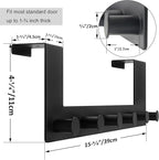 WEBI Over The Door Hooks, Over Door Towel Rack - Image 2