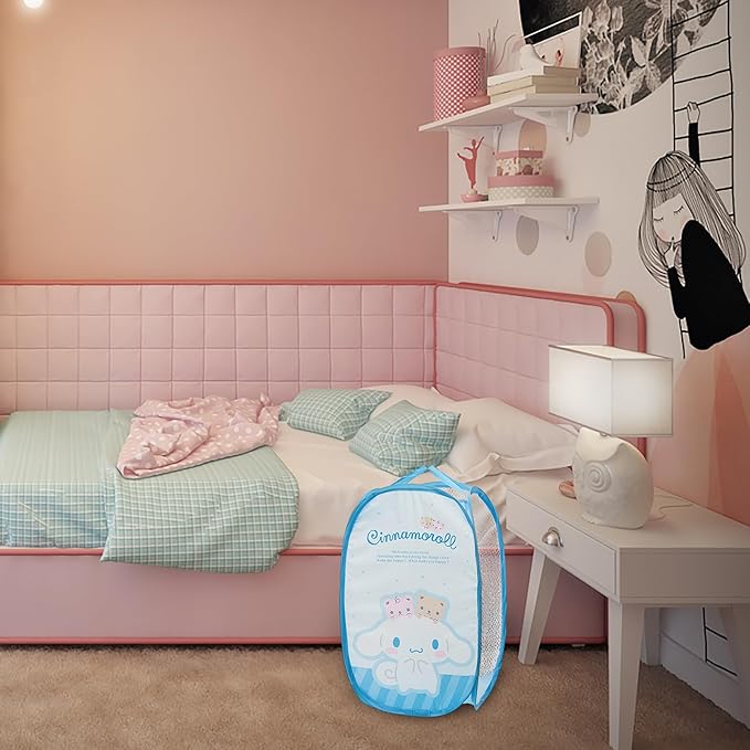 Cute Mesh Popup Laundry Hamper - Image 3