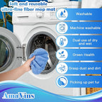 5 Pack Reusable Microfiber Mop Pads Compatible - Image 6