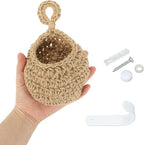 PATIKIL Hanging Fruit Baskets for Kitchen, Mini Size Teardrop Home Decor - Image 3