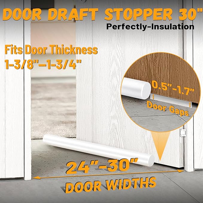 MAXTID Large Door Draft Stopper 30 Inch - Image 3