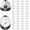 48 Pack Adhesive Hat Hooks for Wall, Super Strong Hat Rack for Baseball Caps by Niunuerga