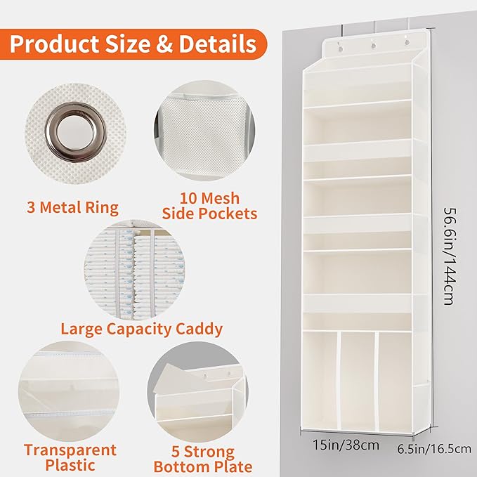 5-Tier Over The Door Organizer - Image 7