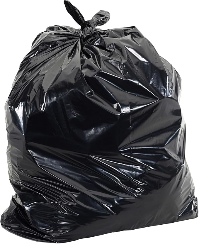 Ultrasac Heavy Duty 55 Gallon Black Trash Bags - Image 3