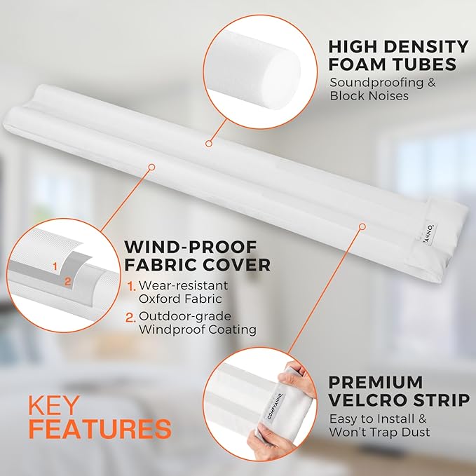 Comfyanno Under Door Draft Stopper - Image 3