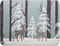 Winter Wildlife Deer Dish Drying Mat by Sweetshow